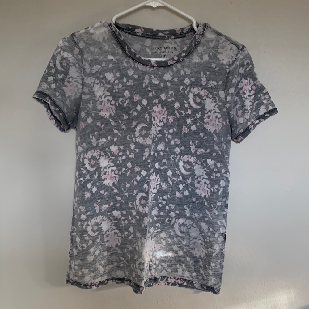 Lucky Brand floral print t-shirt